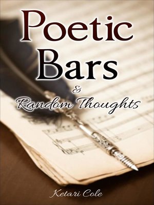 cover image of Poetic Bars & Random Thoughts